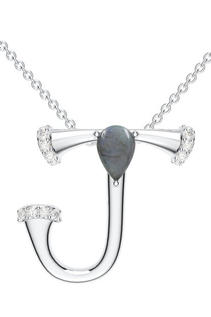 Contemporary Moissanite Pendant Necklace 