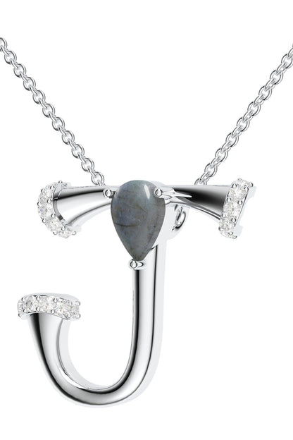 Contemporary Moissanite Pendant Necklace 