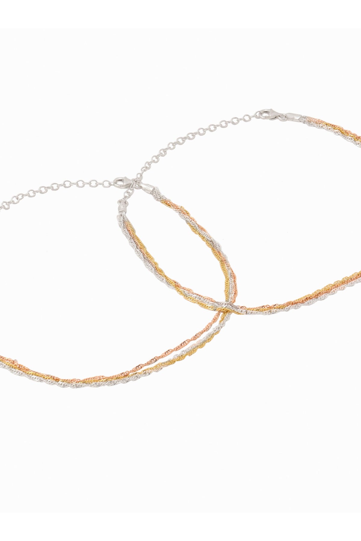 Sterling Silver Adjustable Anklets 