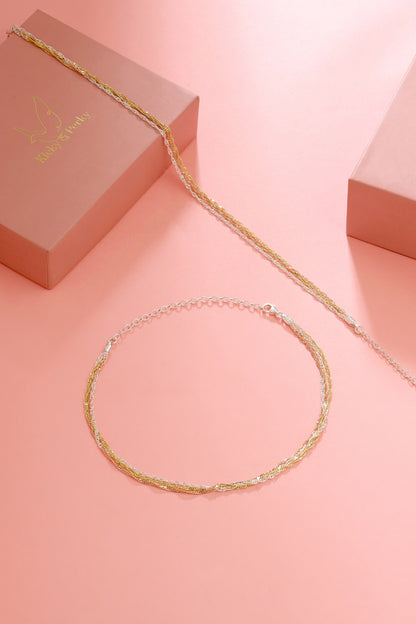Sterling Silver Adjustable Anklets 