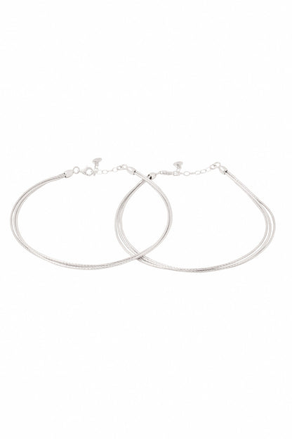 Designer Sterling Silver Anklets 