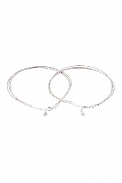 Designer Sterling Silver Anklets 