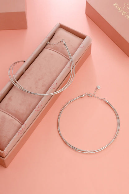 Designer Sterling Silver Anklets 