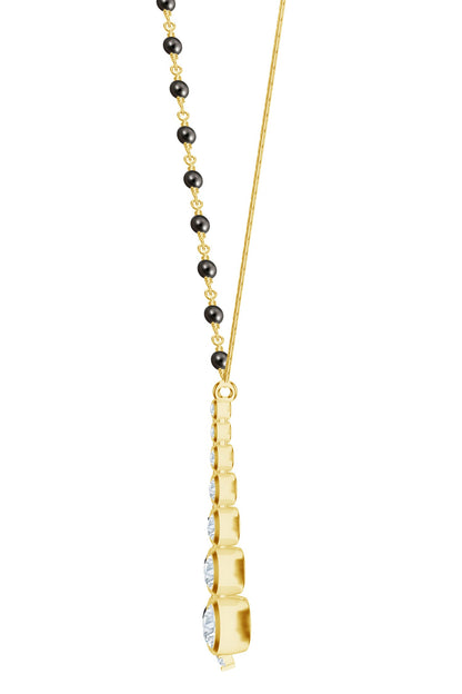 Contemporary Designer Gold Mangalsutra 