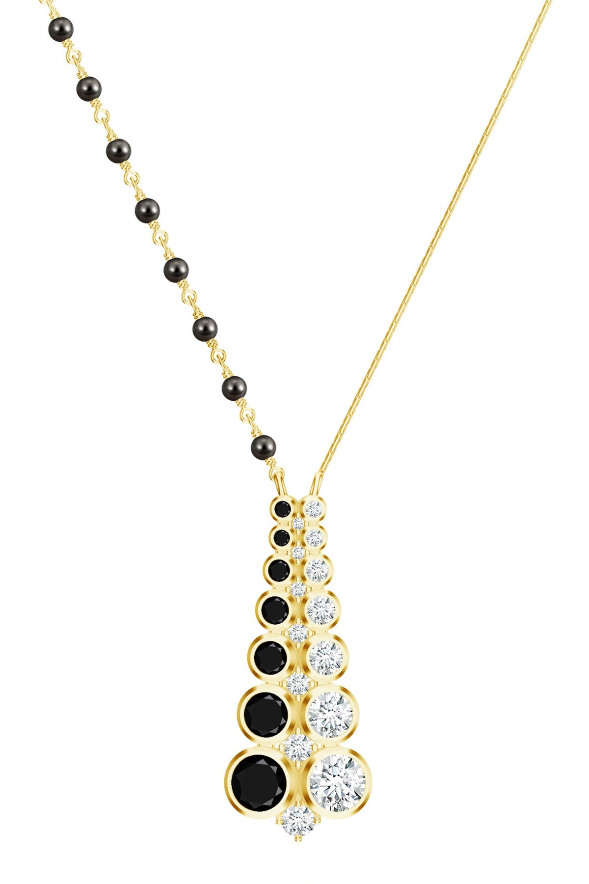 Contemporary Designer Gold Mangalsutra 