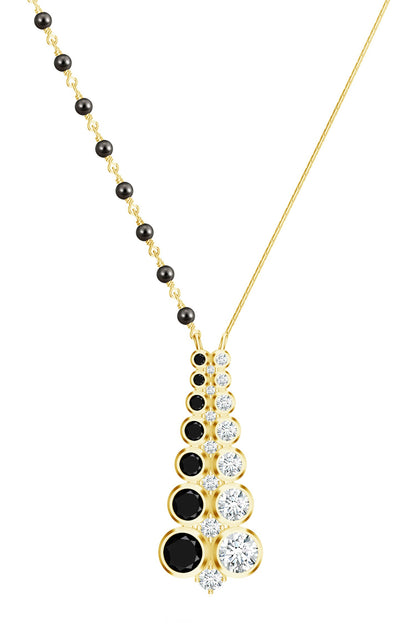 Contemporary Designer Gold Mangalsutra 
