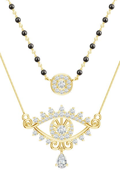 Contemporary Gold Mangalsutra  