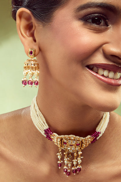 Ruby Designer Jewellery Set 