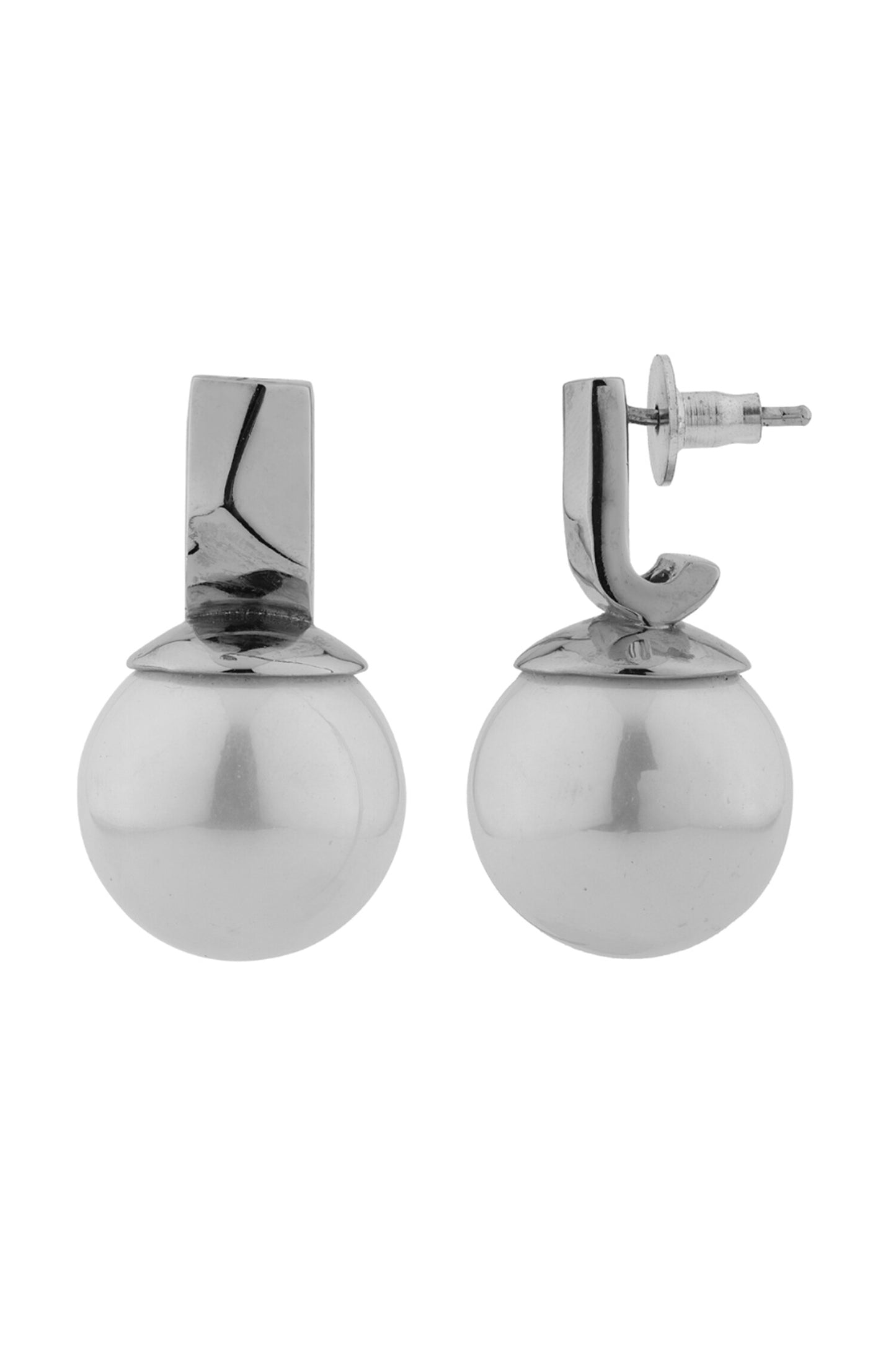 Princess Drops Chrome Earrings 