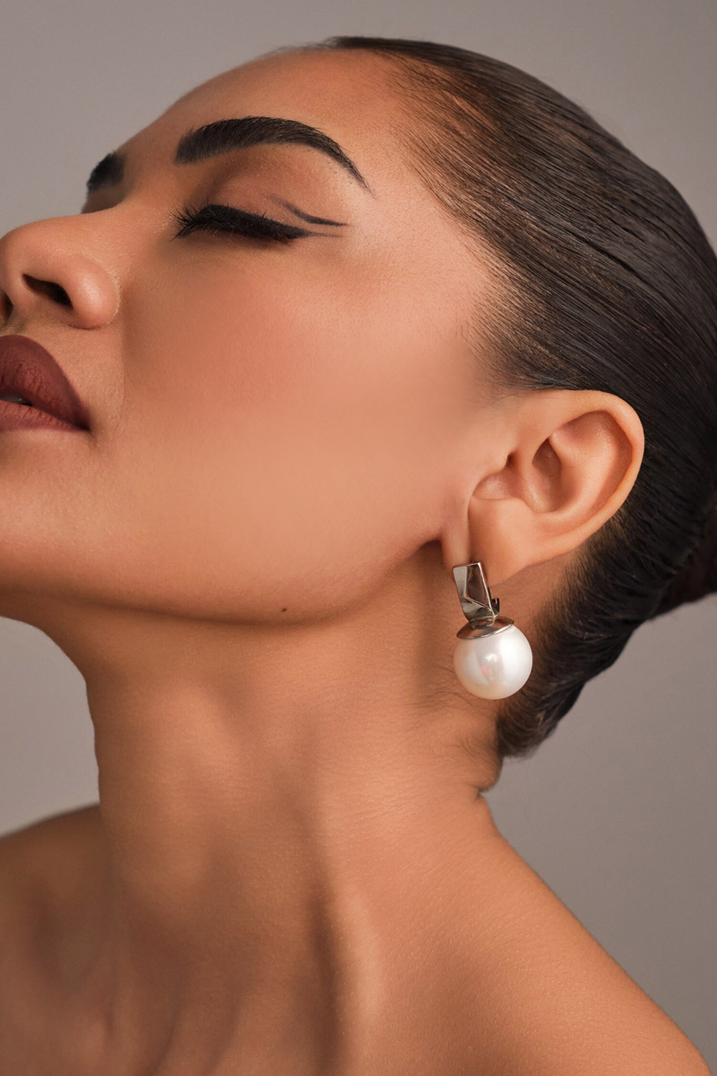 Princess Drops Chrome Earrings 