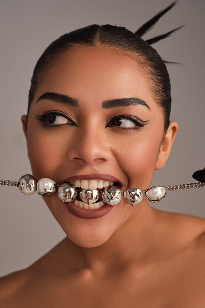 Dune Choker - Chrome 