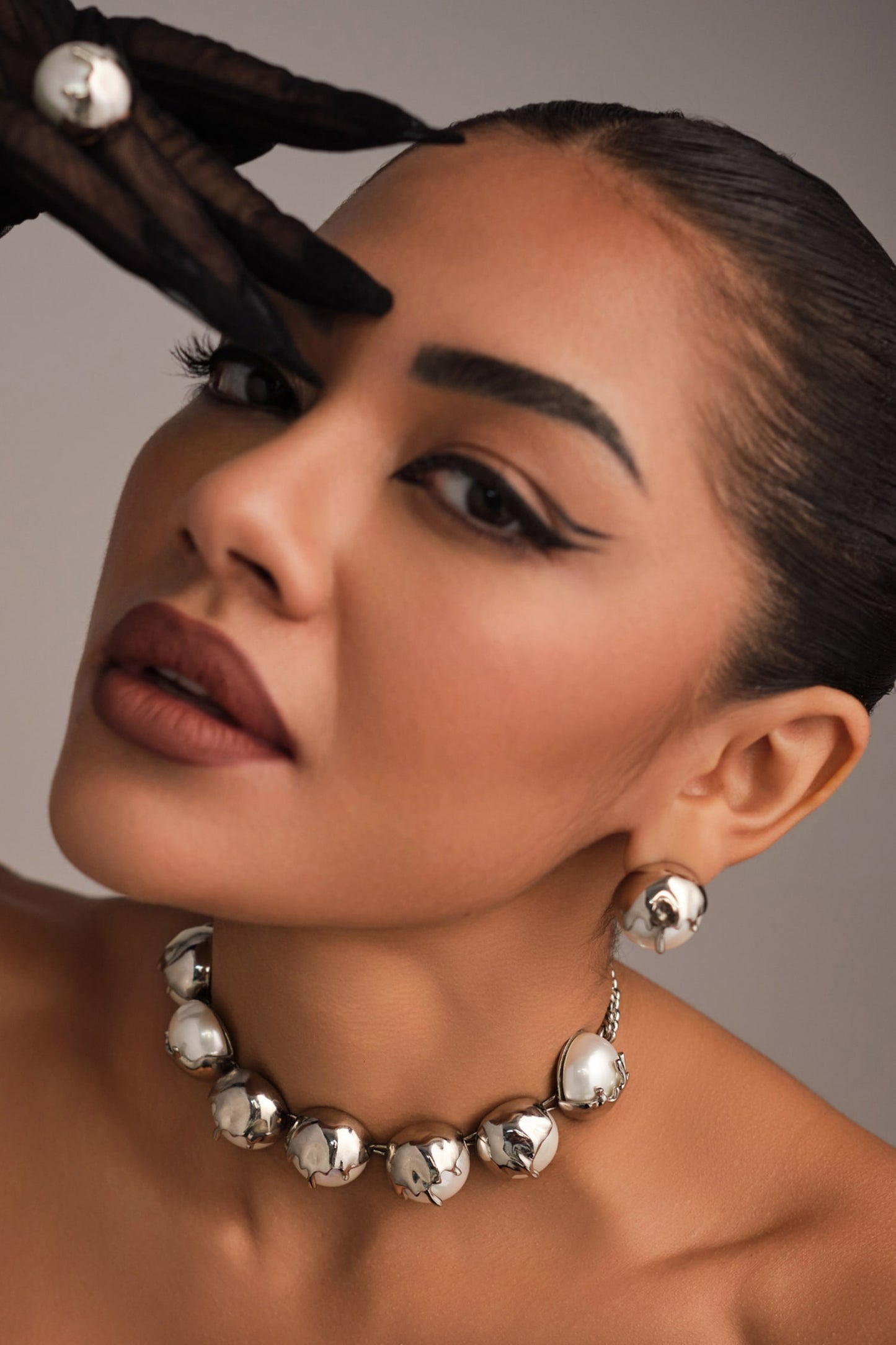 Dune Choker - Chrome 