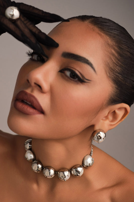 Dune Choker - Chrome 