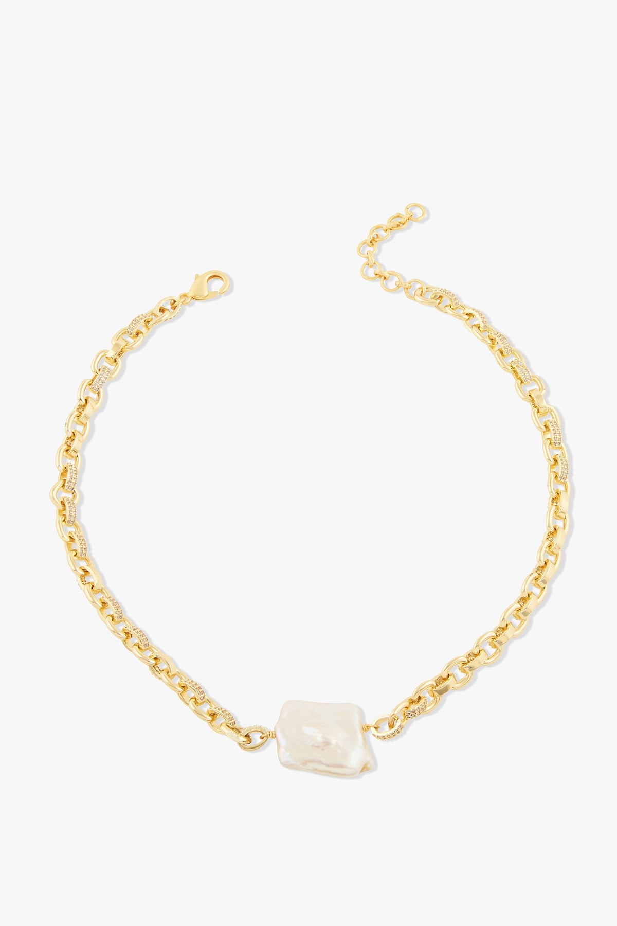 Aseneth Baroque Pearl Necklace 