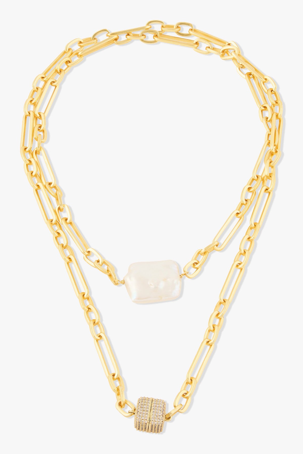Uzara Baroque Pearl Necklace 