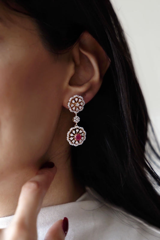 Designer Gulnaz Earrings  