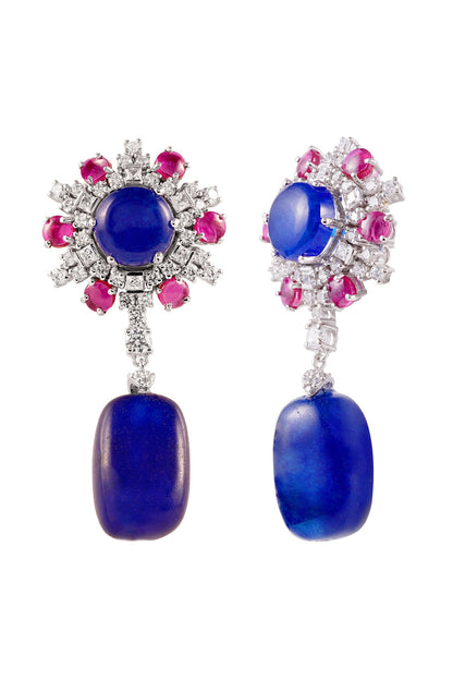 Vittoria Tumbler Drop Earrings 