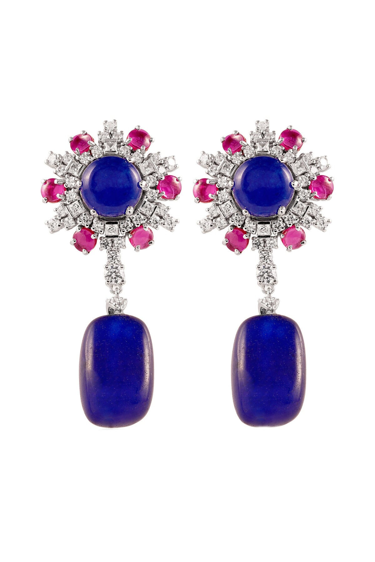 Vittoria Tumbler Drop Earrings 
