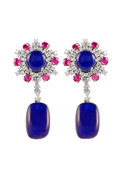Vittoria Tumbler Drop Earrings 