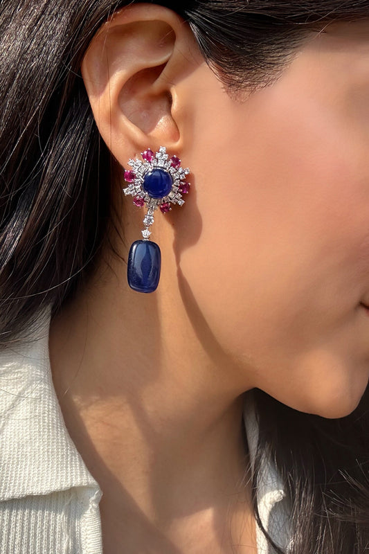 Vittoria Tumbler Drop Earrings 