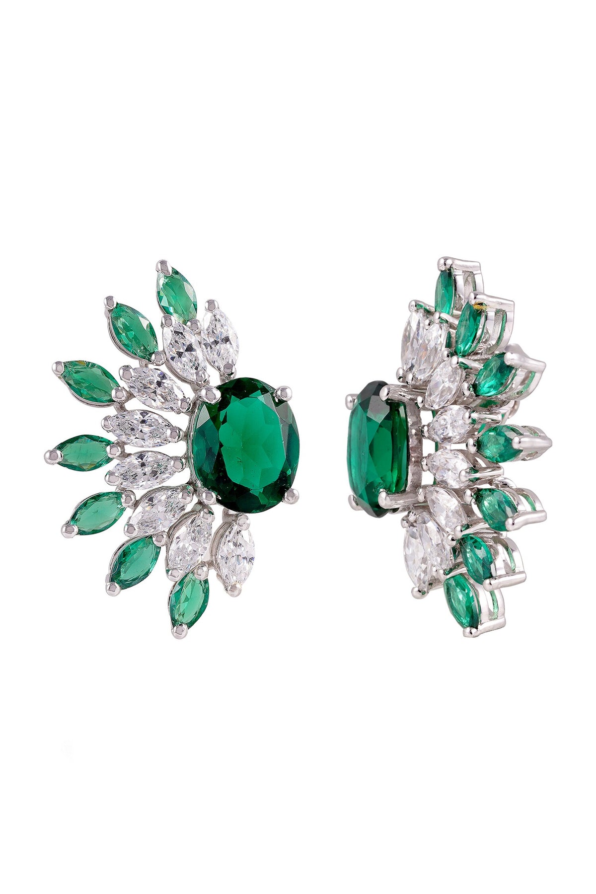 ZAFIRA Half Studs Earrings 