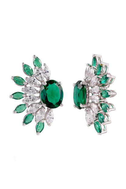 ZAFIRA Half Studs Earrings 