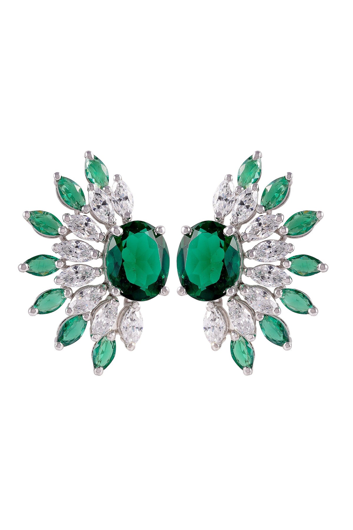 ZAFIRA Half Studs Earrings 