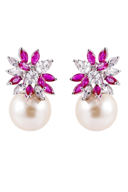 Gulzar Pearl Drops Earrings 