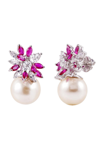 Gulzar Pearl Drops Earrings 