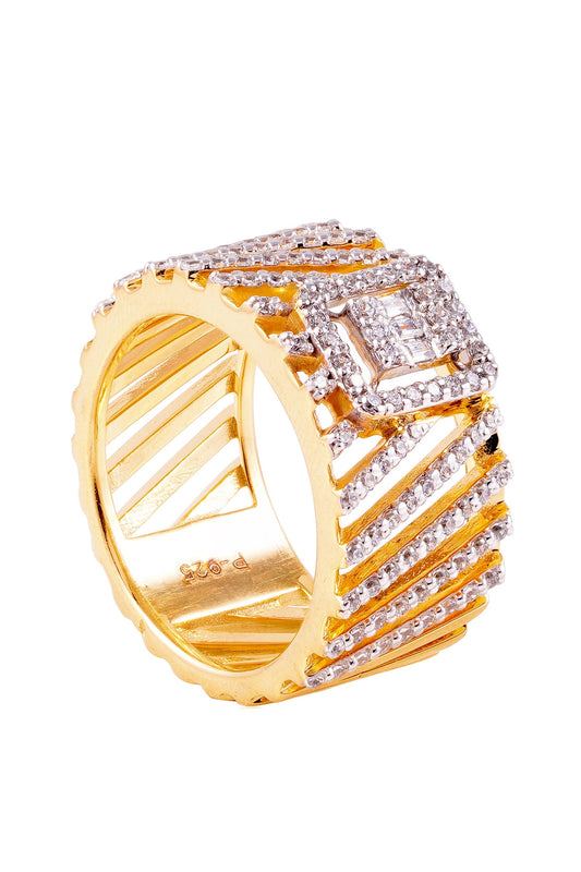 Embellished Designer Ring 