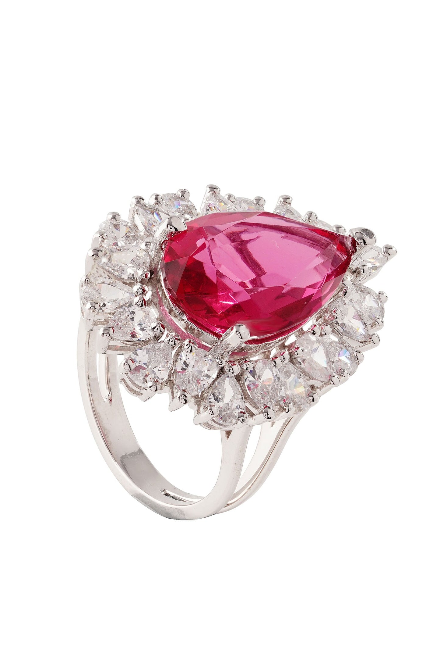 Designer Roselle Ring 