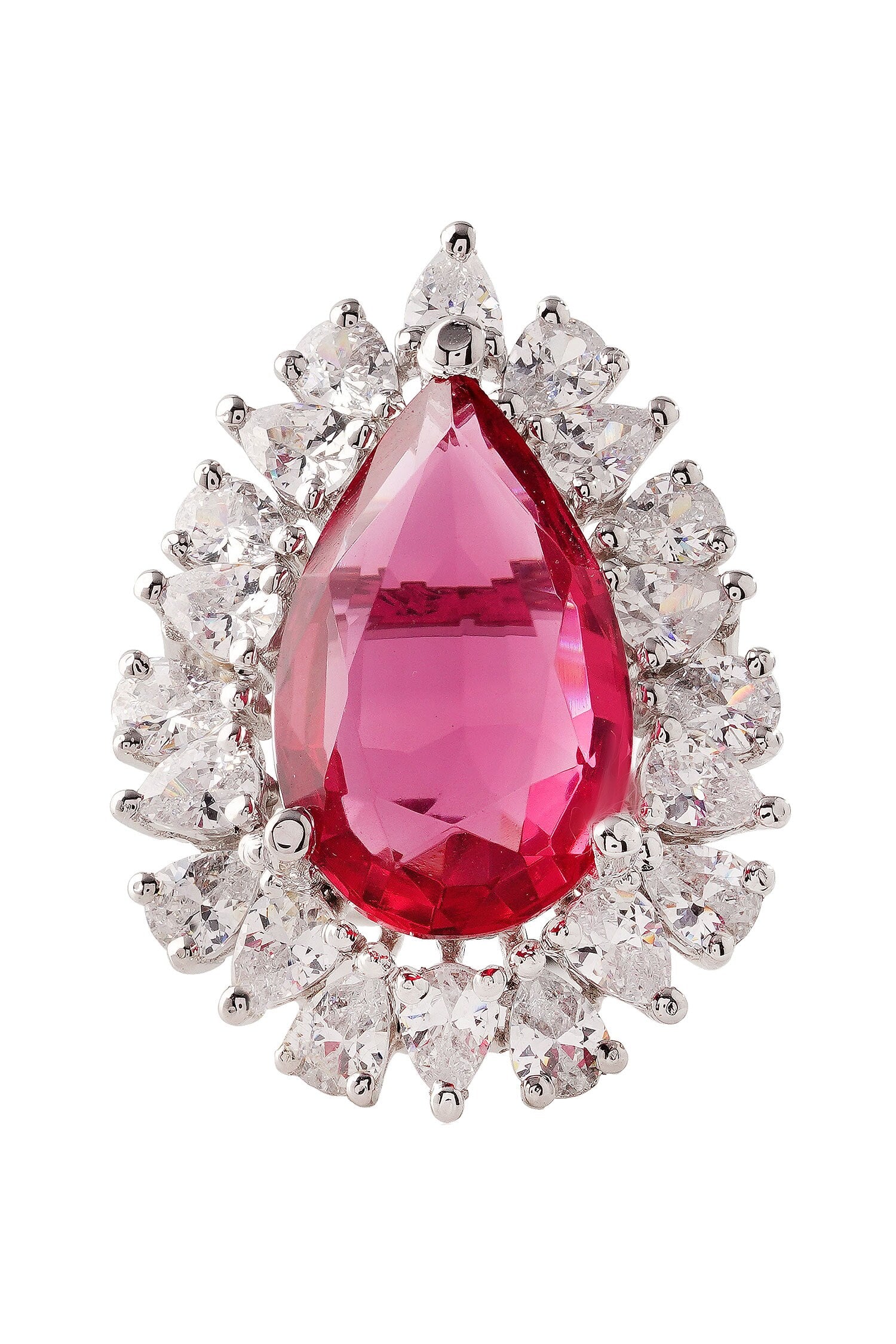 Designer Roselle Ring 