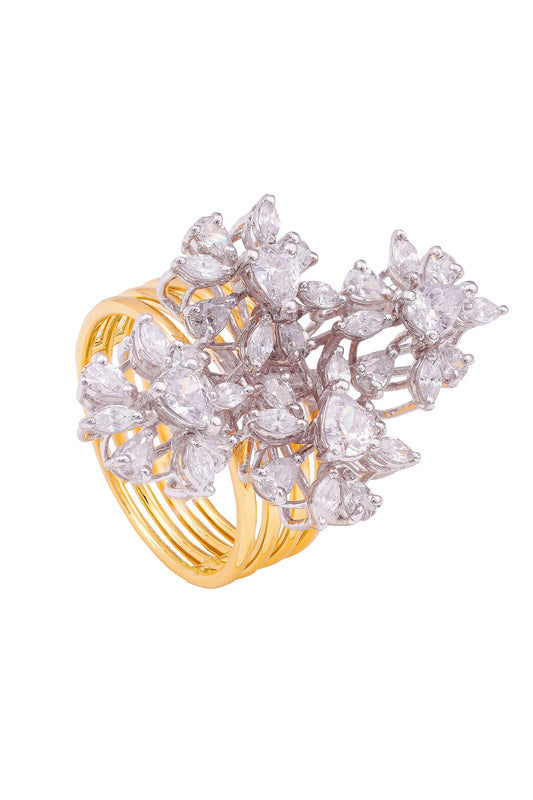 Floral Design Ring 