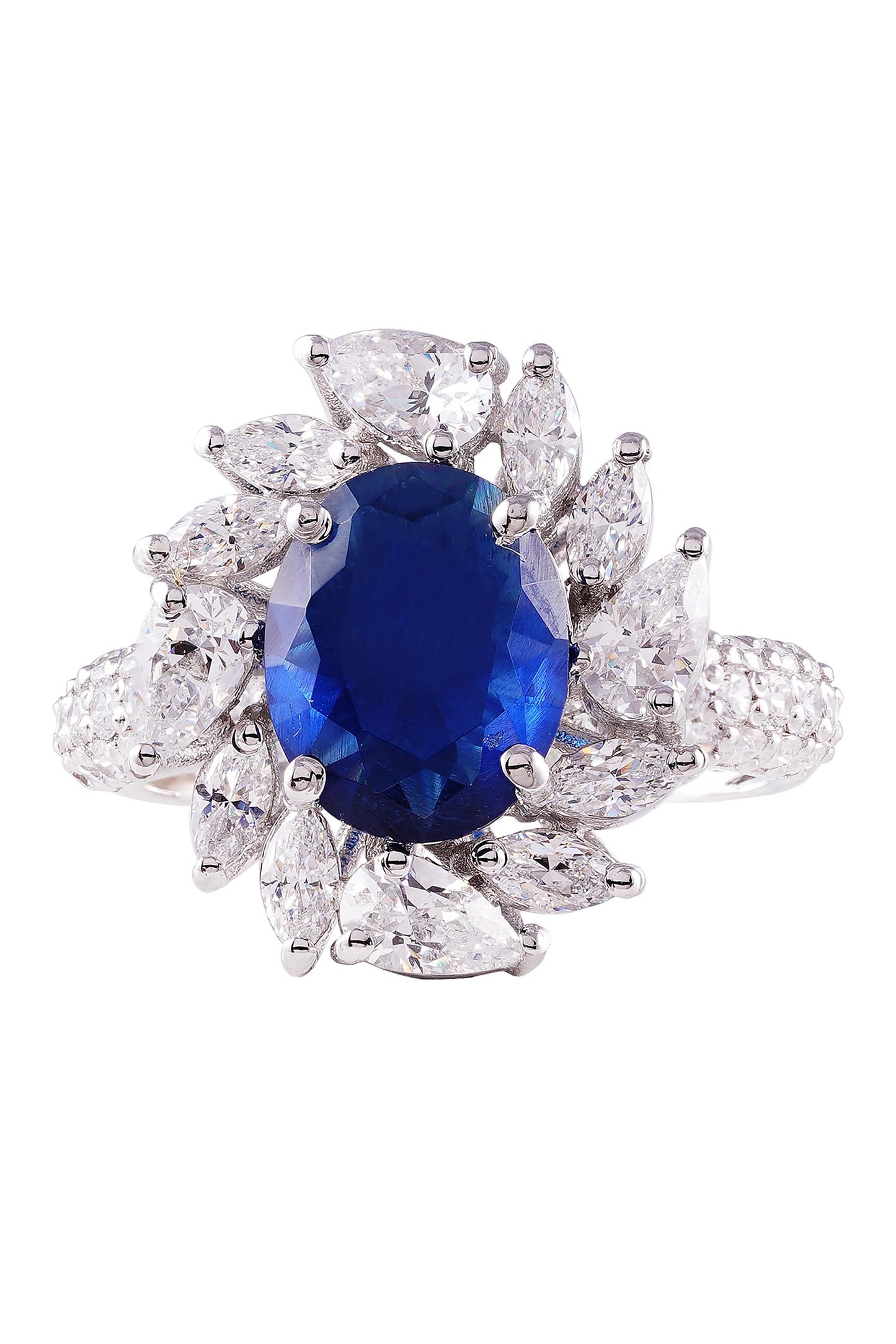Valente Gem Blue Ring 
