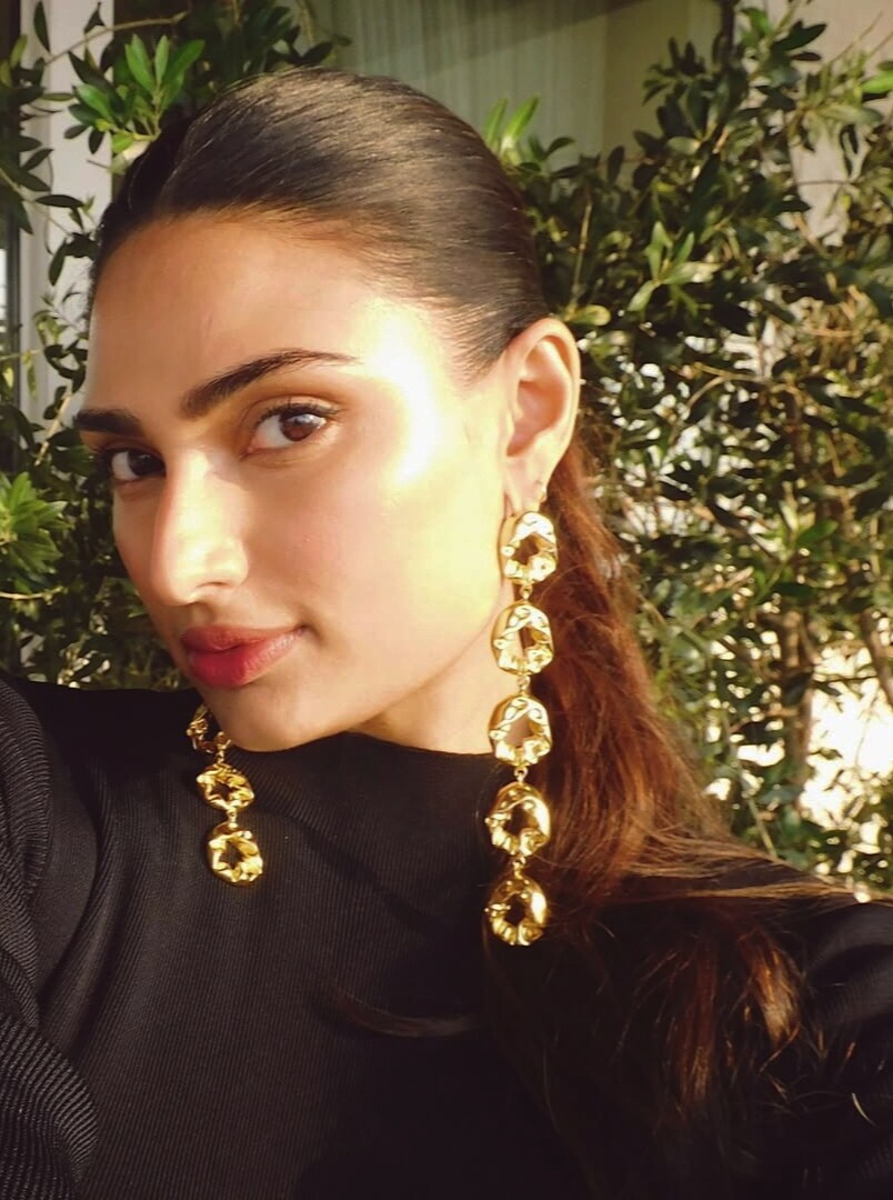 Textured Layered Earrings 