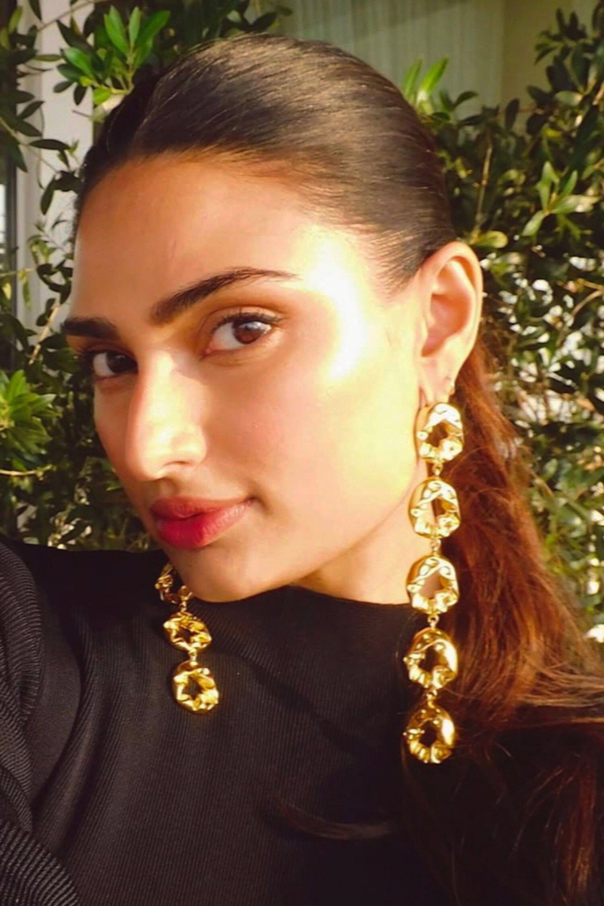 Textured Layered Earrings 