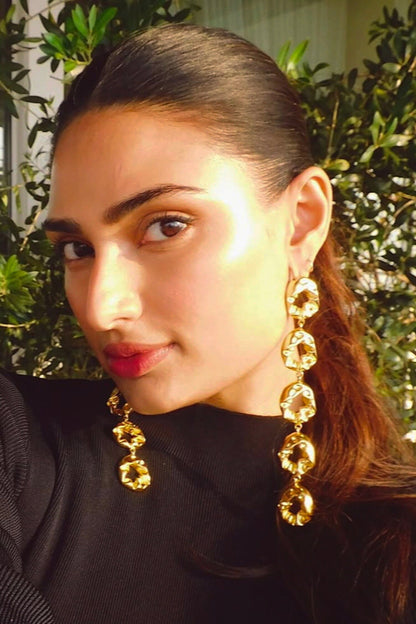 Textured Layered Earrings 