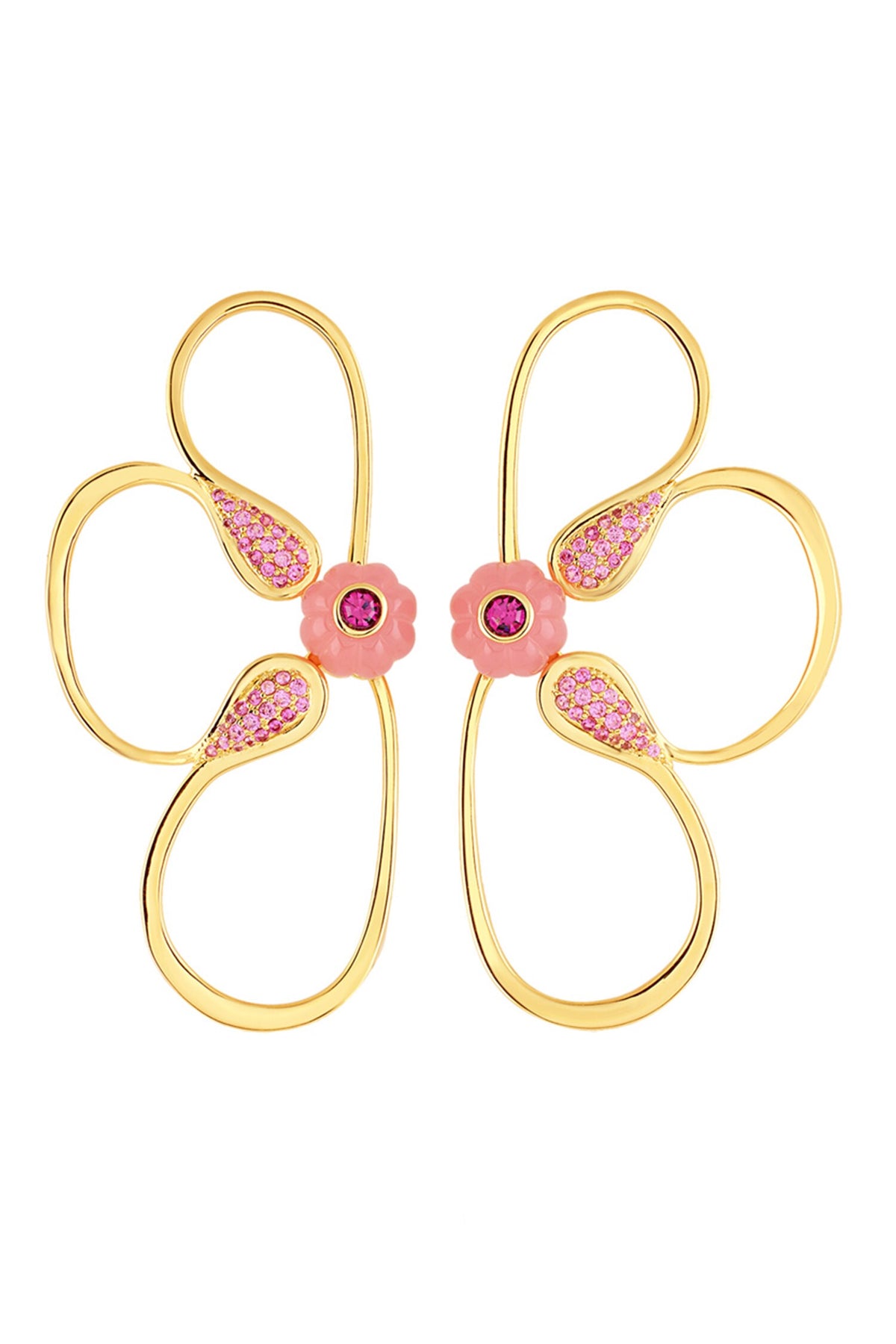 Petal Dusk Stud Earrings 