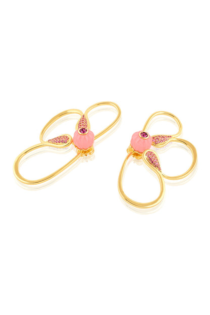 Petal Dusk Stud Earrings 