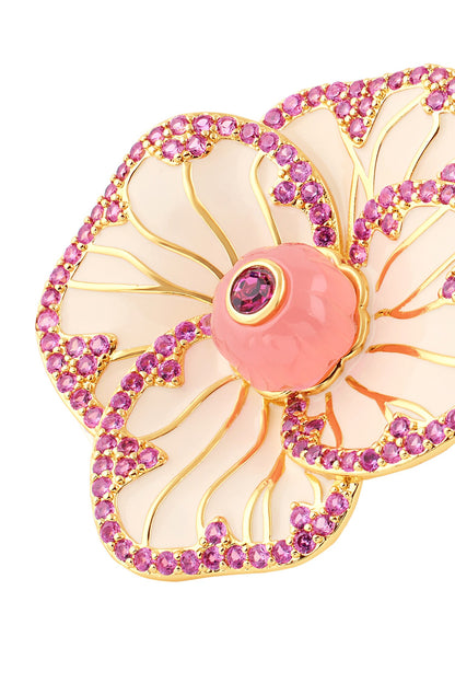 Rosé Frost Stud Earrings 