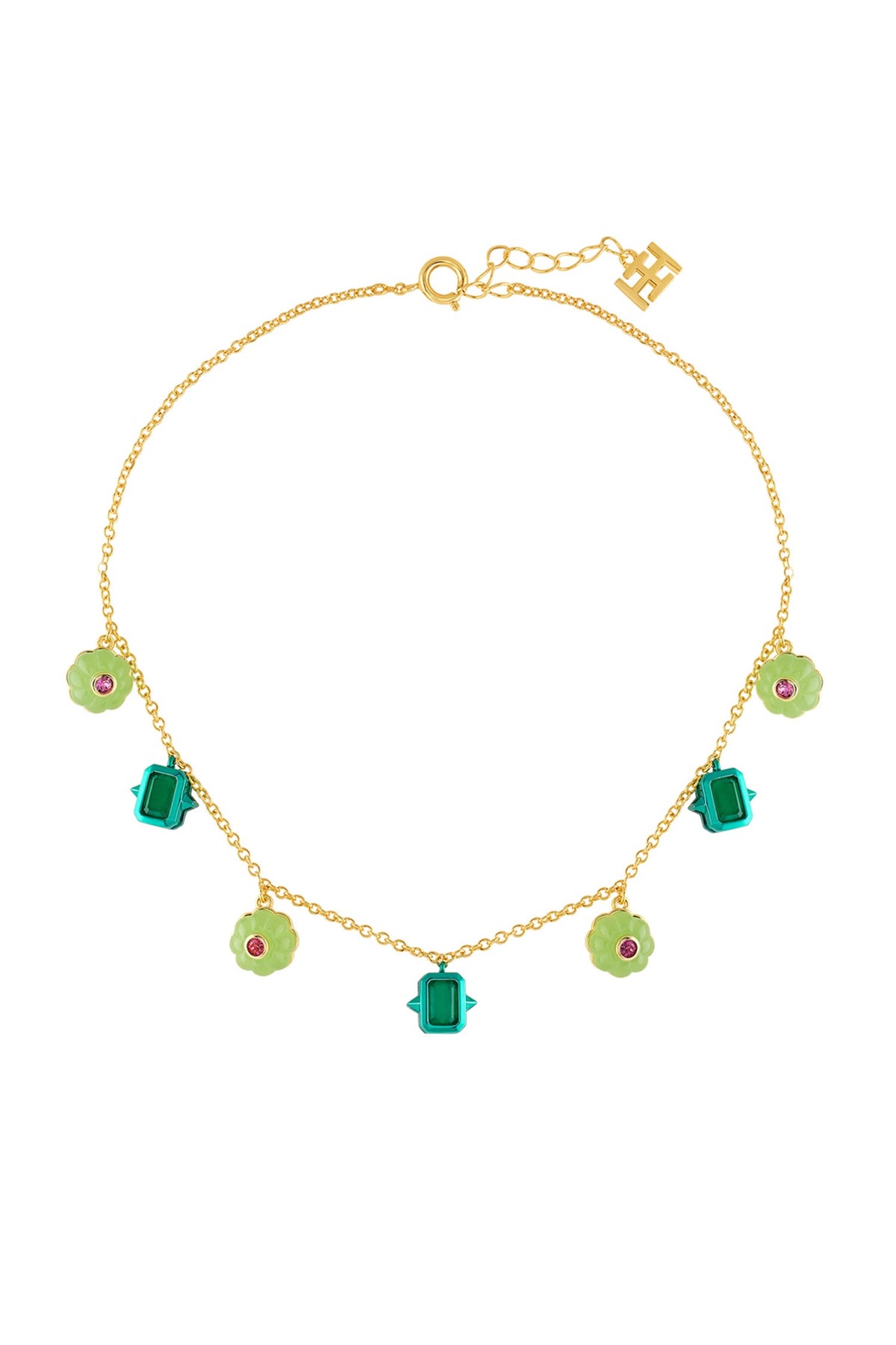 Enchanted Garden Charm Necklace 