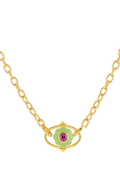 Enchanted Blossom Pendant Necklace 