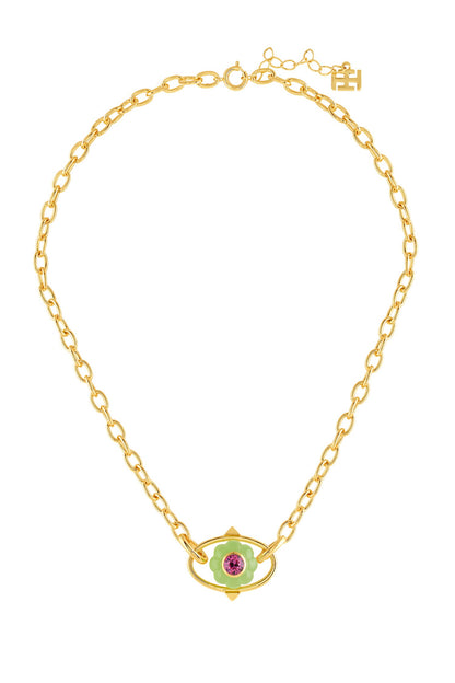 Enchanted Blossom Pendant Necklace 