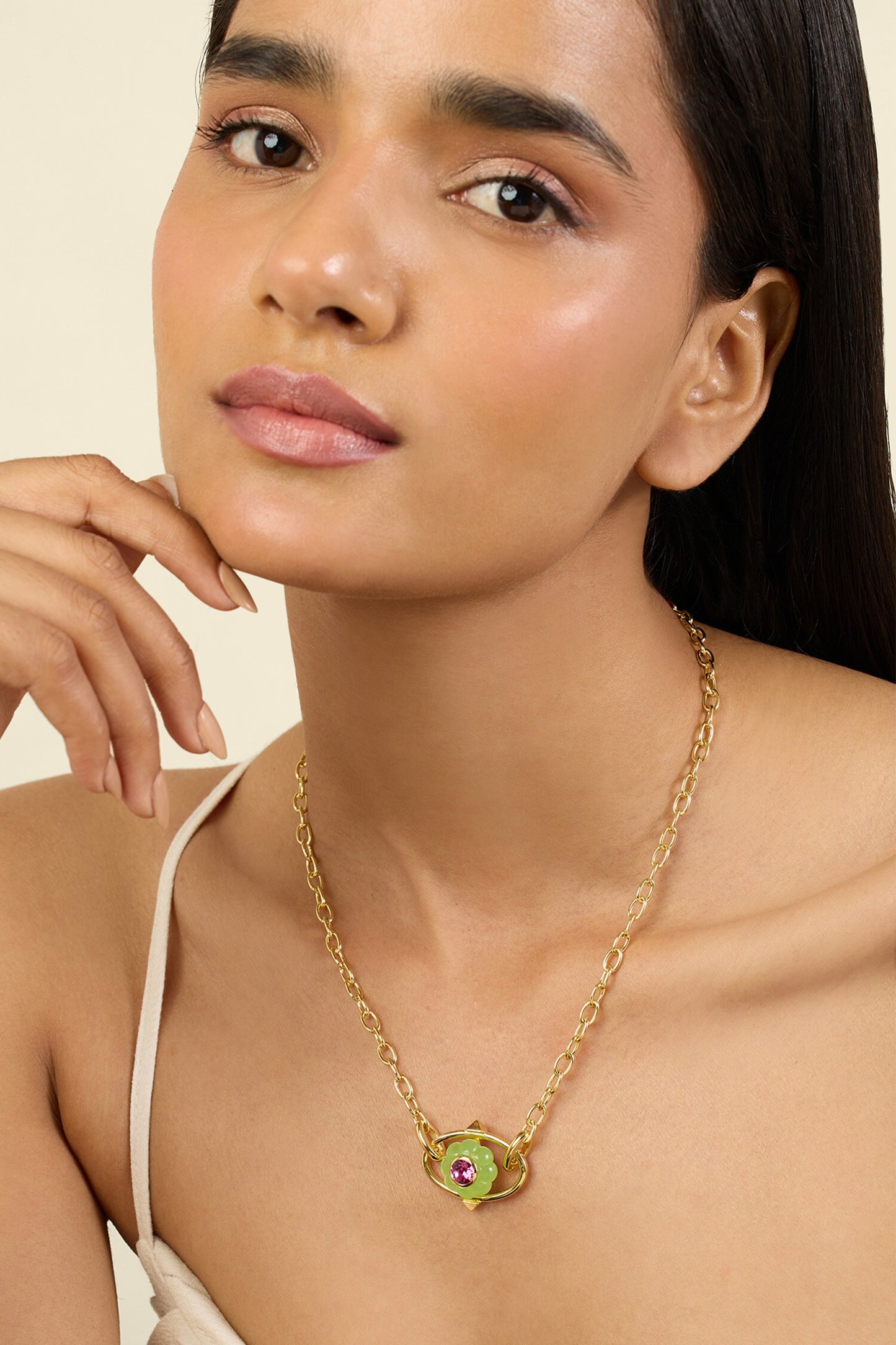 Enchanted Blossom Pendant Necklace 
