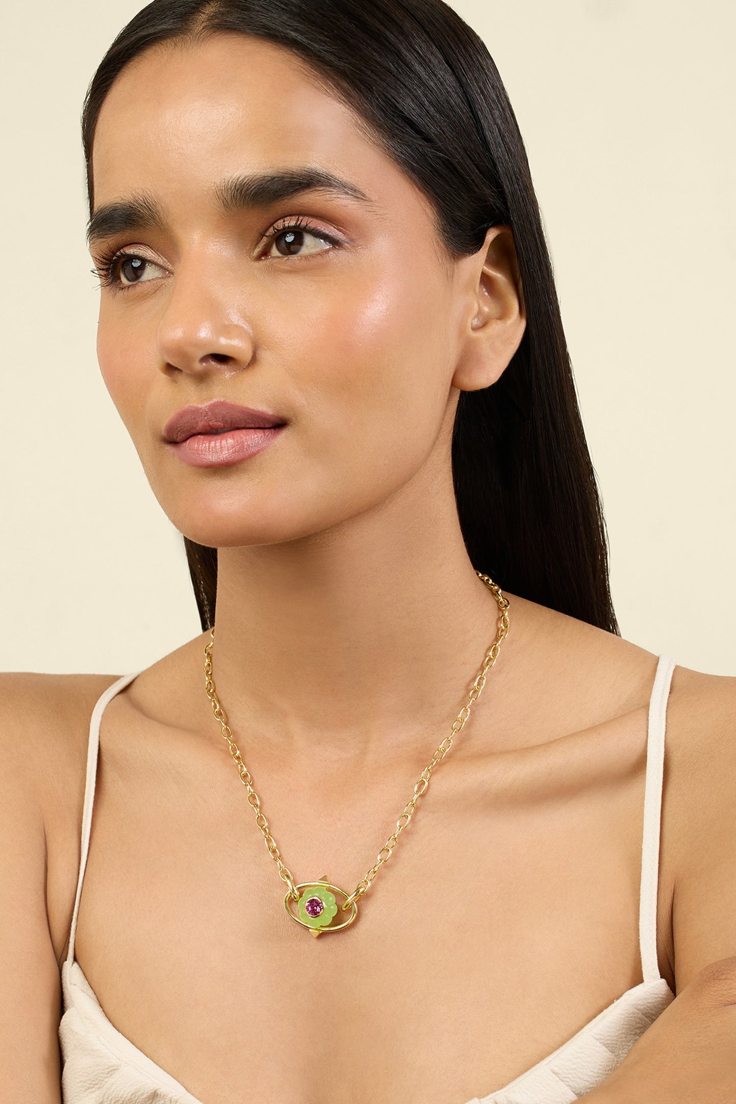 Enchanted Blossom Pendant Necklace 