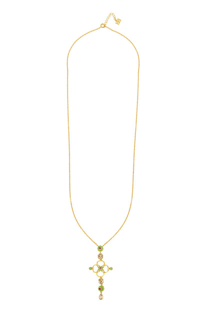 Rosé Garden Pendant Necklace 