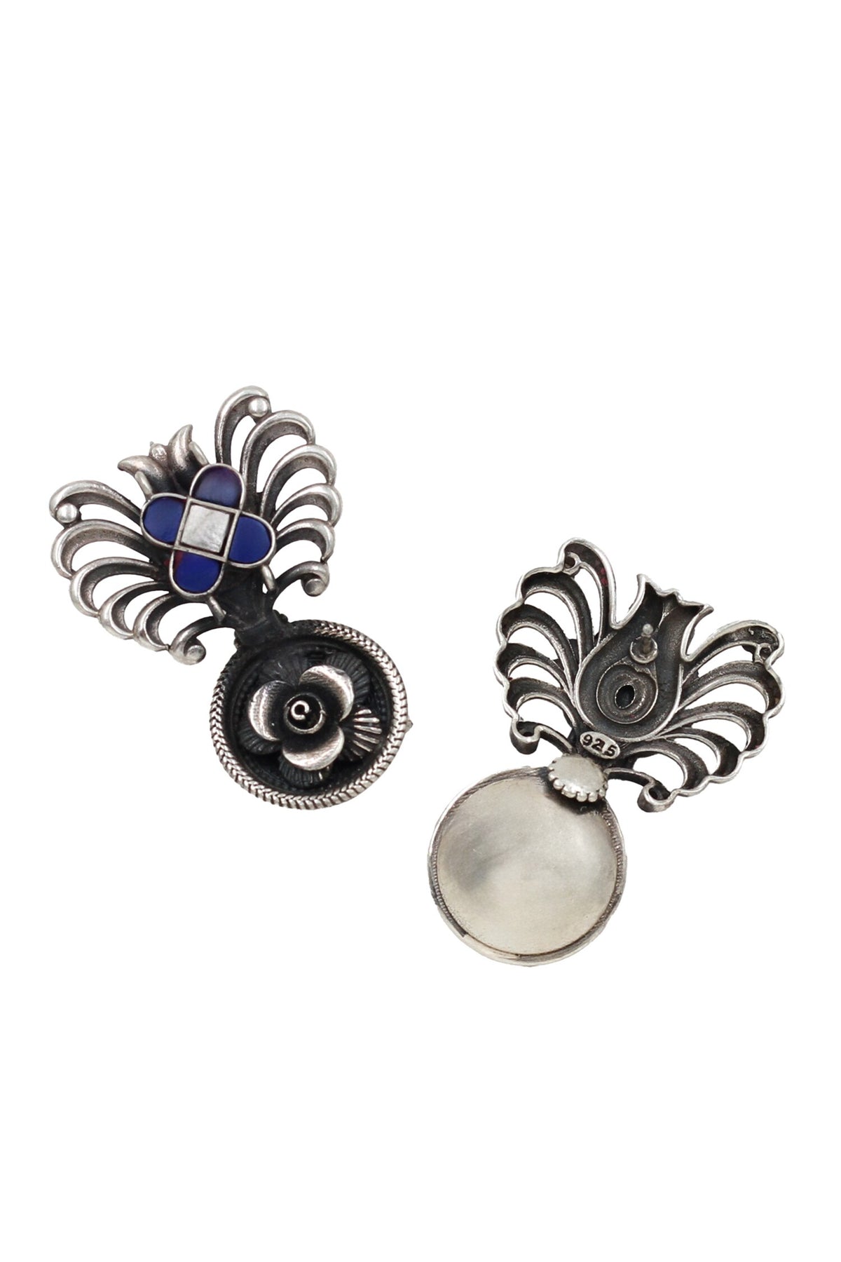Handcrafted Silver Earrings 