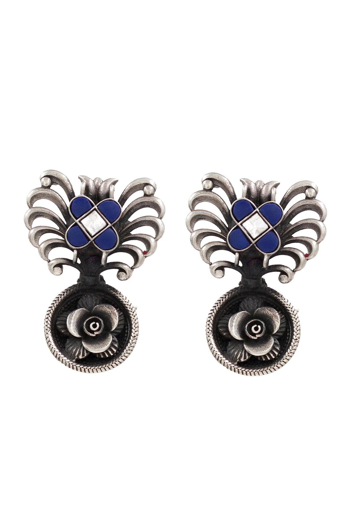 Handcrafted Silver Earrings 