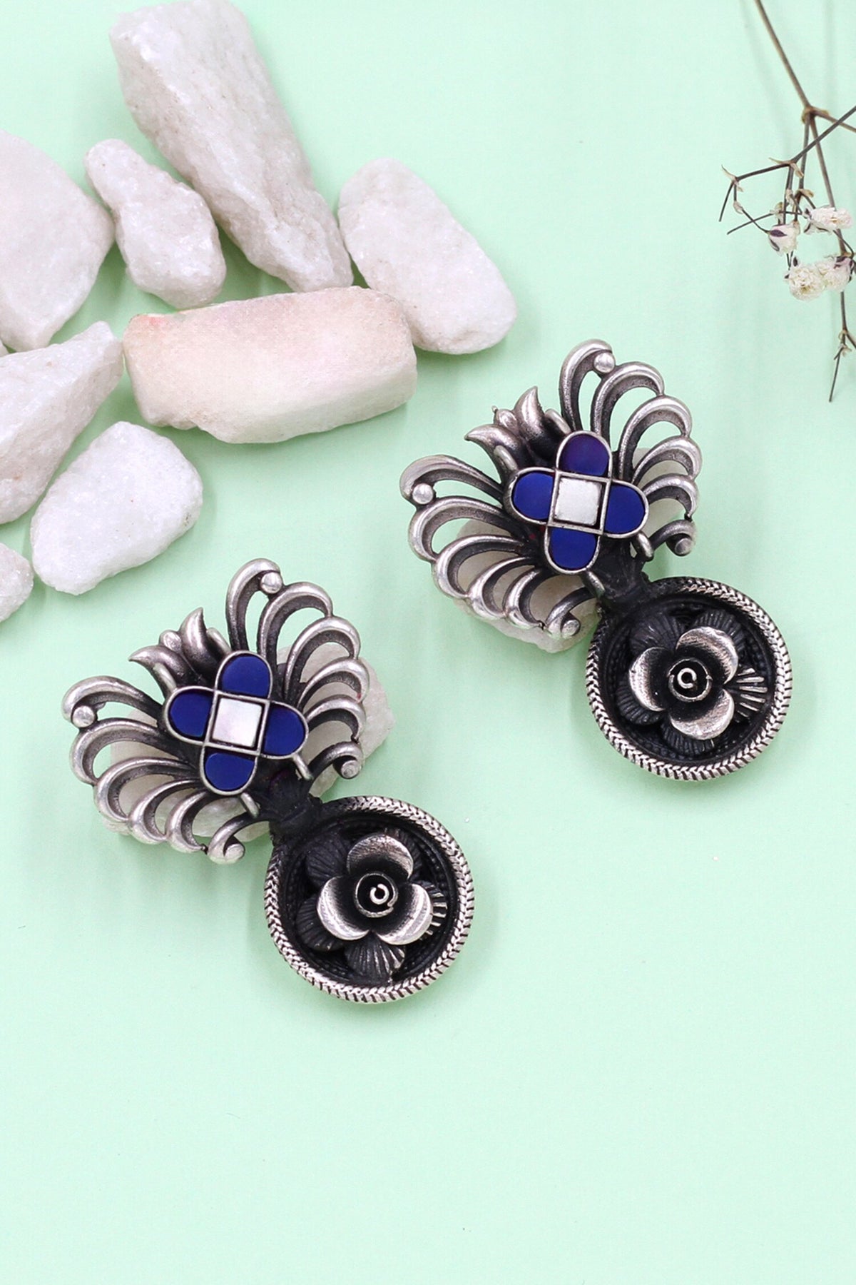 Handcrafted Silver Earrings 