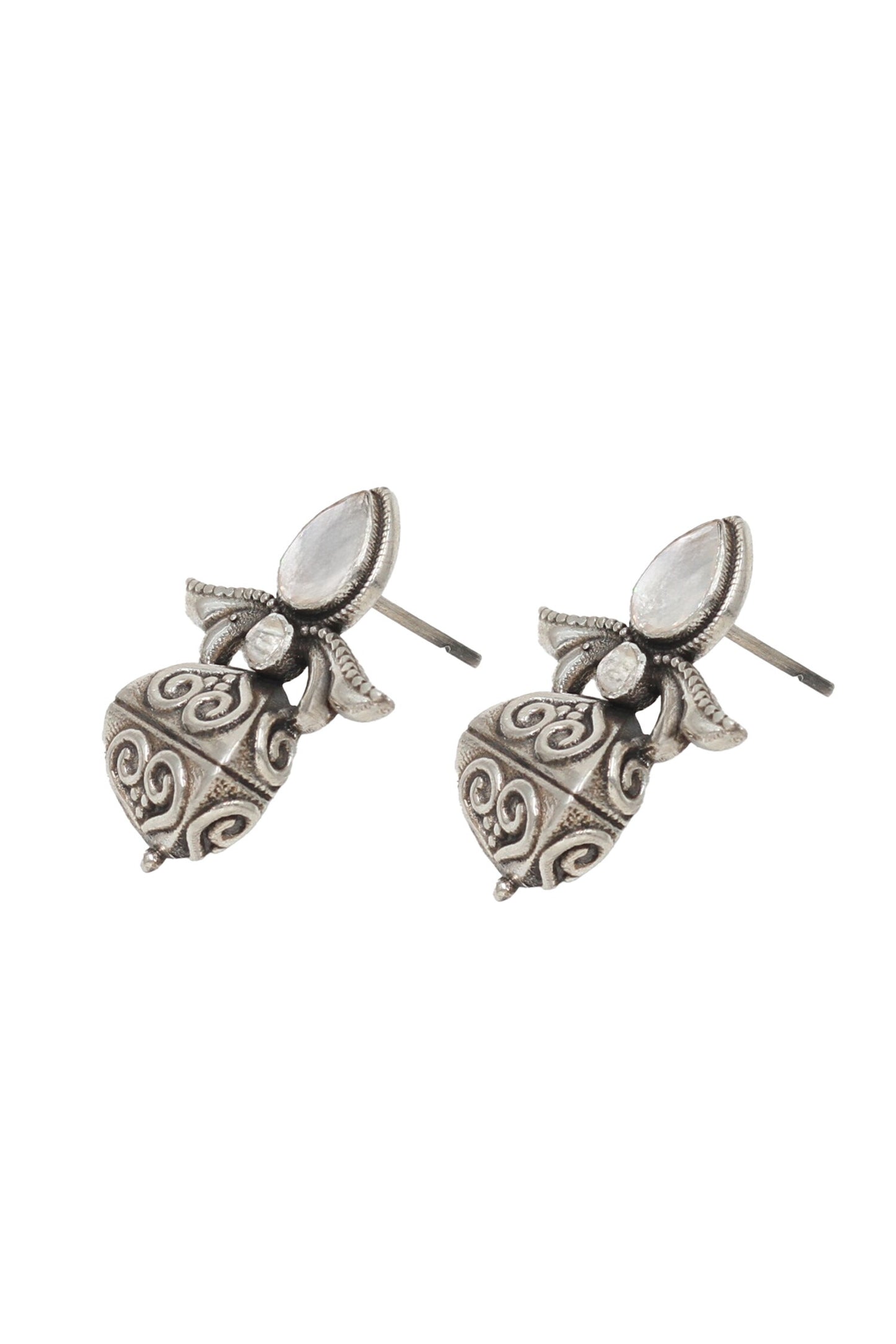 Silver Handcrafted Earrings 